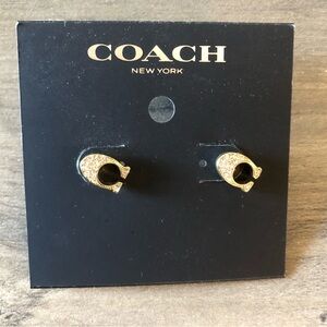 Coach Gold Earrings